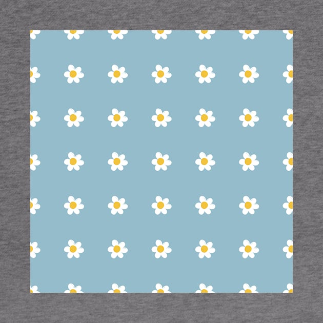 Pattern with daisy flowers by DanielK